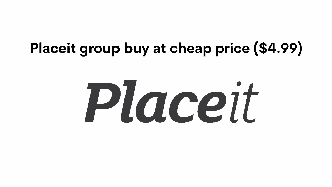 PlaceIt Group Buy Starting just $4.99 Per Month (374- Only)