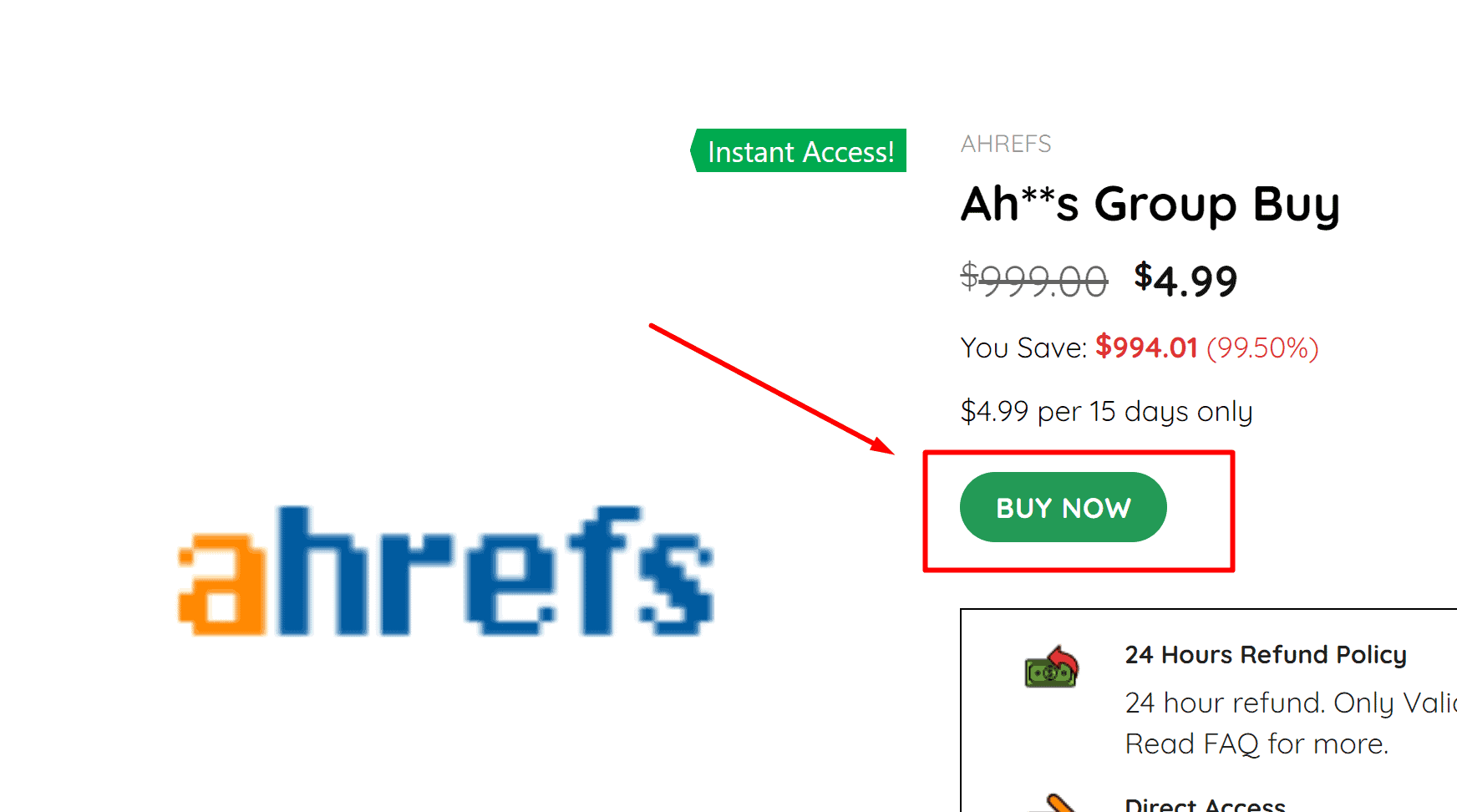Ahrefs Group Buy Cheap Price Starting Just $4.99 Per Month