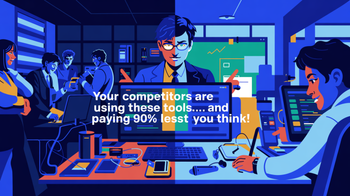 Your Competitors Are Using These Tools... And Paying 90% Less Than You Think!