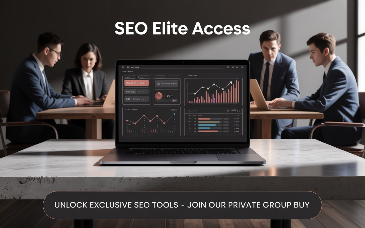 Exclusive Access: Get Premium SEO Tools Through a Private SEO Group Buy