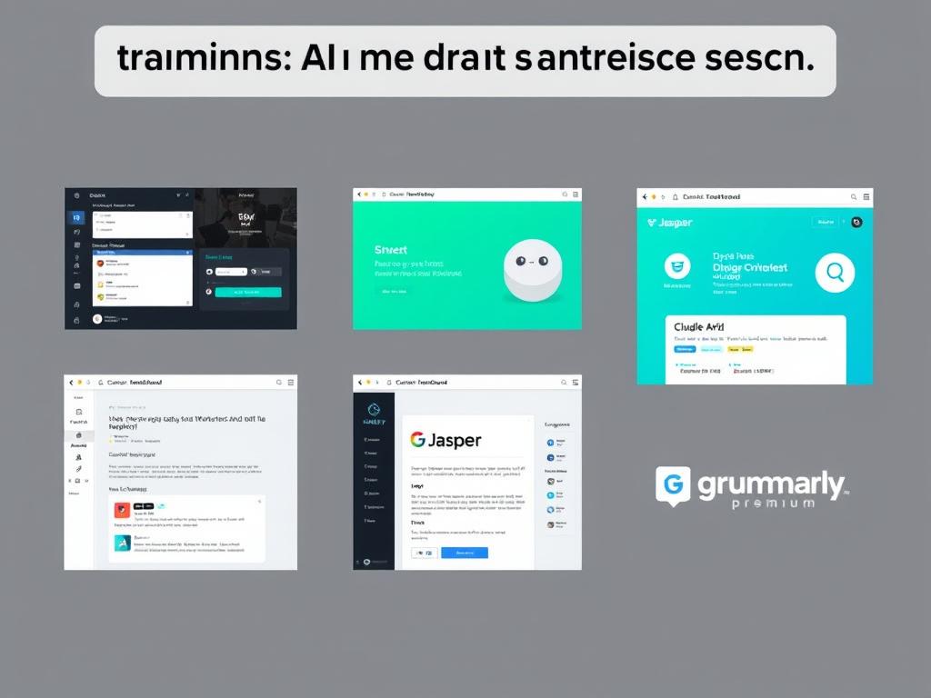 AI content tools interfaces showing ChatGPT and Claude AI capabilities AI content tools interfaces showing ChatGPT and Claude AI capabilities