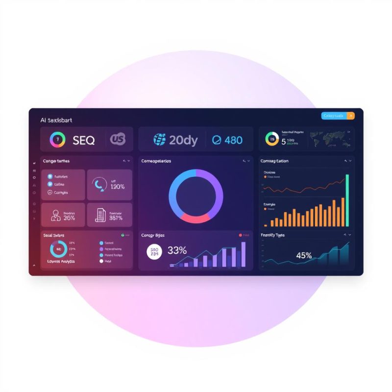 Enterprise SEO dashboard showing comprehensive analytics from multiple group buy tools Enterprise SEO dashboard showing comprehensive analytics from multiple group buy tools