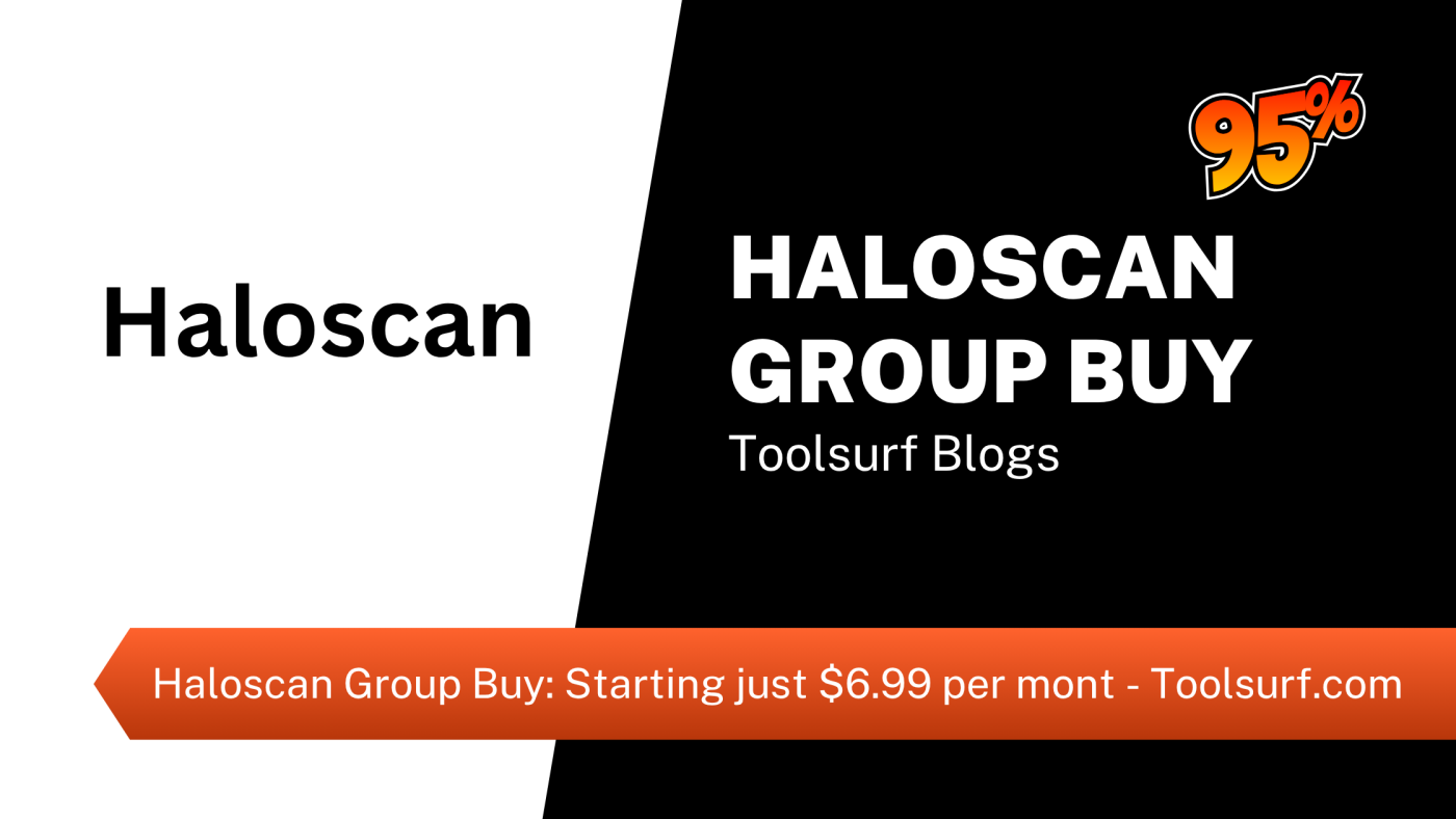 Haloscan Group Buy: Starting just $6.99 per mont - Toolsurf.com
