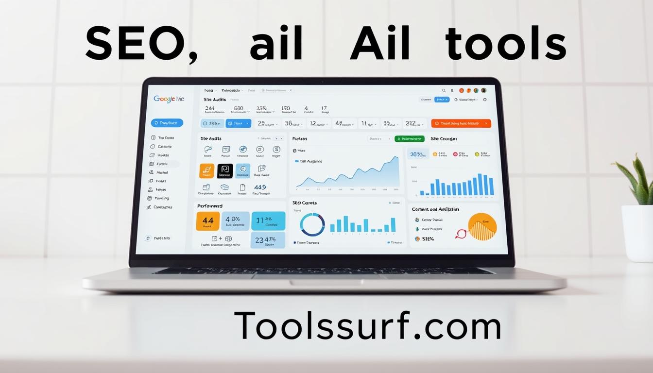 SEO and AI tools dashboard