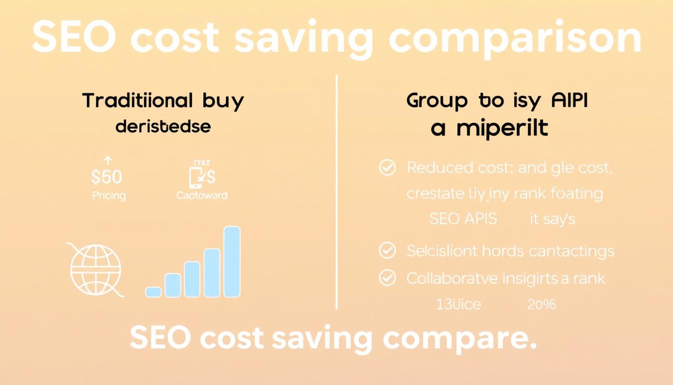 SEO cost savings comparison