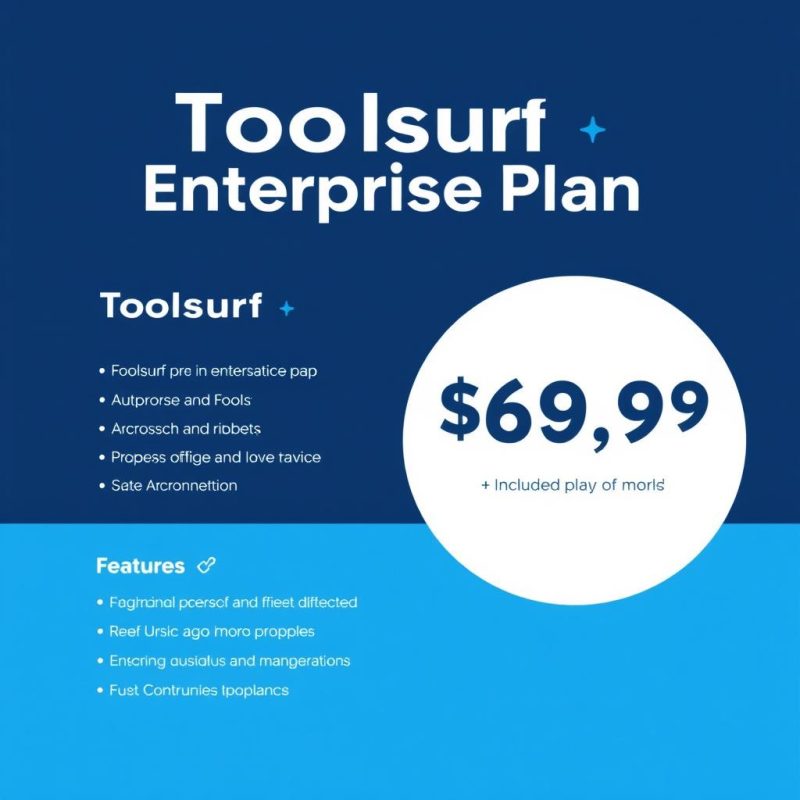Toolsurf Enterprise Plan features and pricing