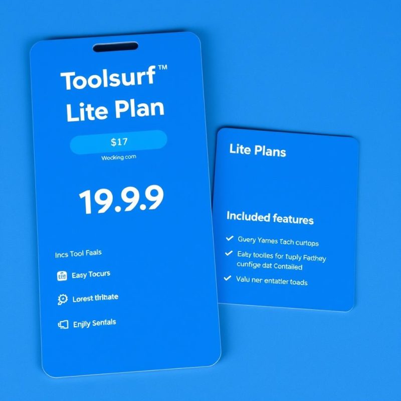 Toolsurf Lite Plan features and pricing