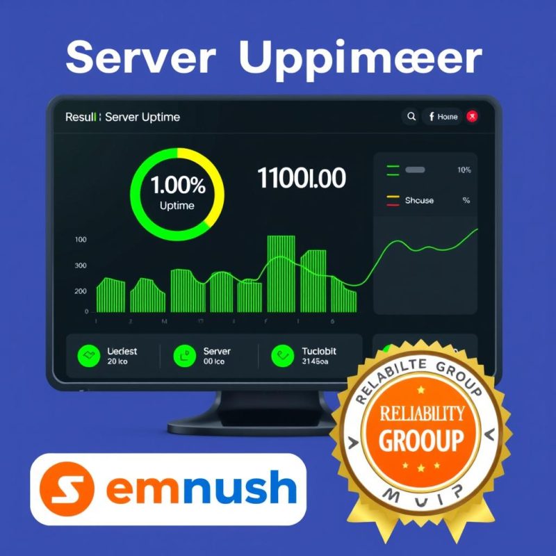 Toolsurf's 100% uptime guarantee for Semrush group buy service