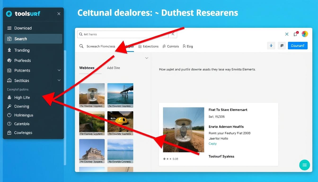 Tutorial showing how to download assets from Envato Elements through Toolsurf Tutorial showing how to download assets from Envato Elements through Toolsurf