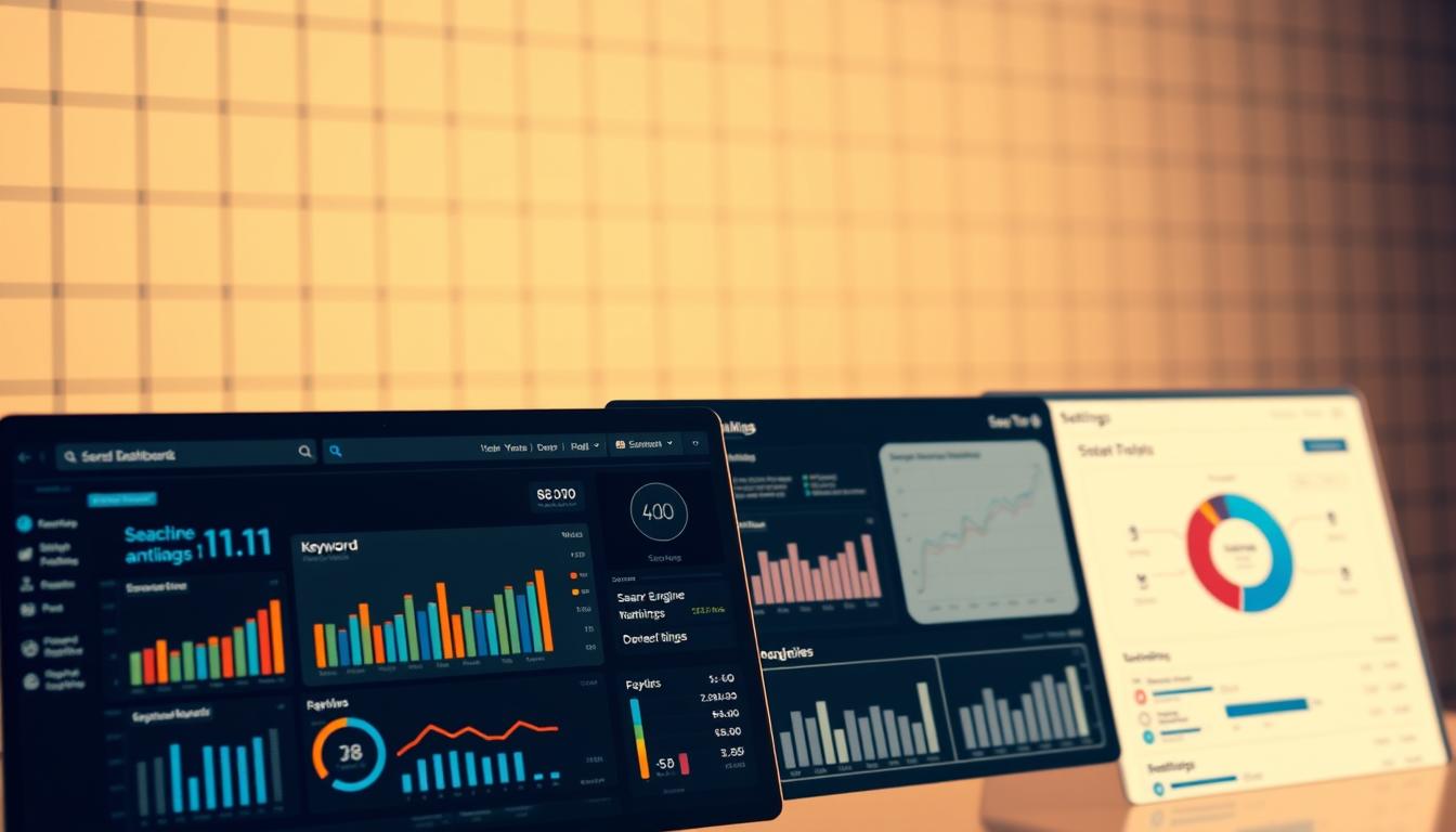 top SEO tools dashboard