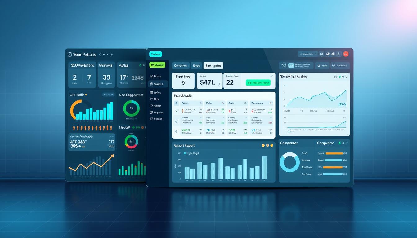 website analysis tool interface