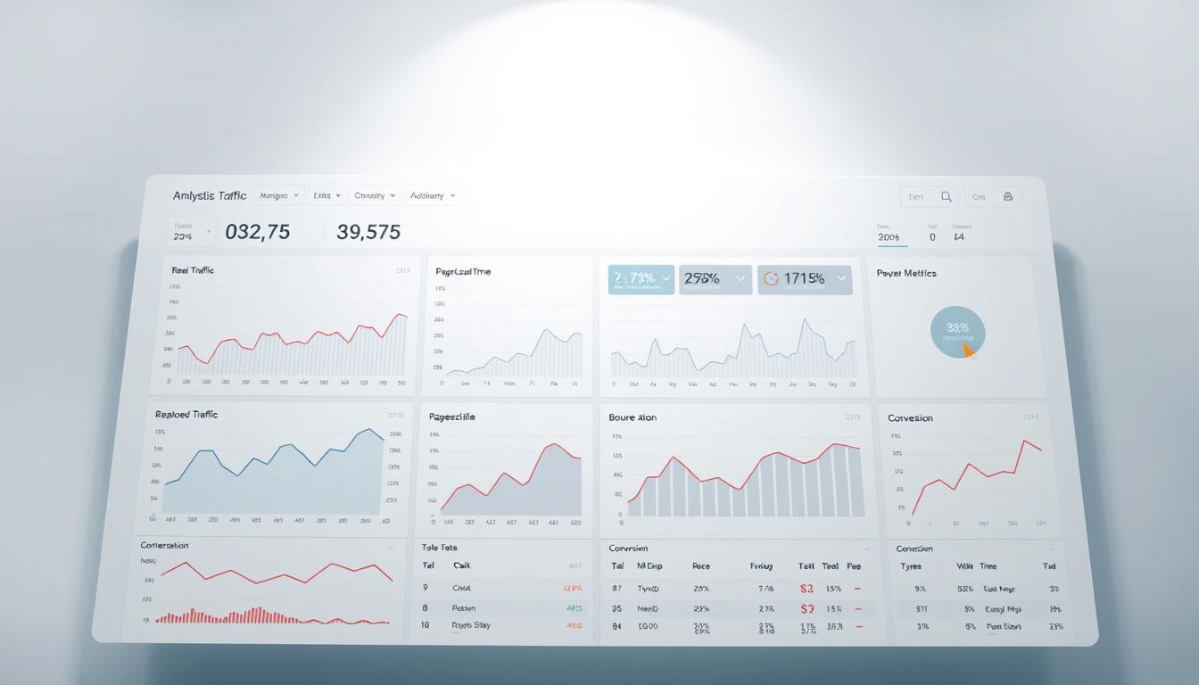 website performance analytics dashboard
