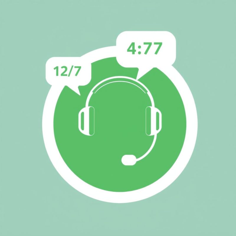 24/7 support icon representing Toolsurf's customer service 24/7 support icon representing Toolsurf's customer service