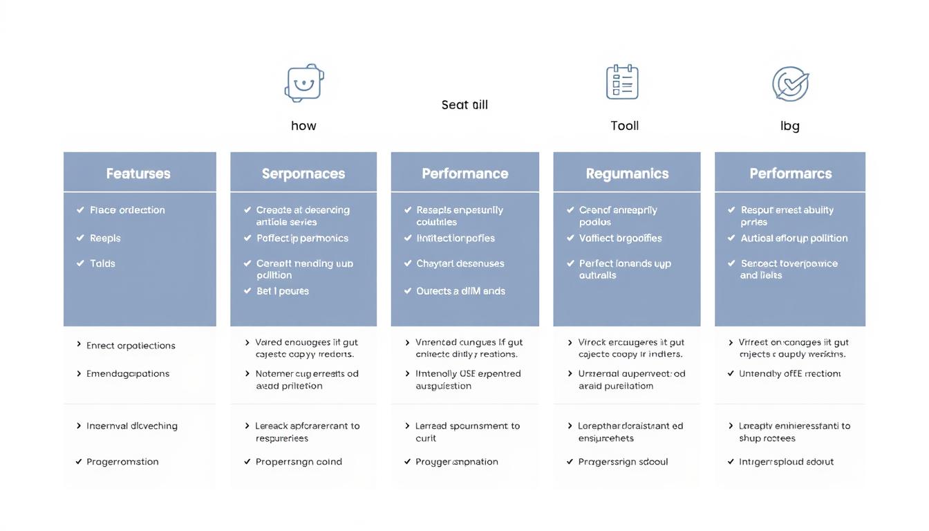 A high-quality, detailed comparison of group buy SEO tools, showcasing their features, performance, and value proposition. The image should depict a well-organized visual grid, with each tool represented by an individual panel or tile, allowing for easy side-by-side evaluation. The panels should feature clean, minimalist designs with crisp icons, concise text, and subtle use of branding elements. The overall composition should convey a sense of professionalism, objectivity, and utility, guiding the viewer through the key differences and trade-offs between the tools. Lighting should be soft and diffused, with a neutral color palette that complements the subject matter. The camera angle should provide a balanced, eye-level perspective, fostering a sense of trust and credibility. Prompt