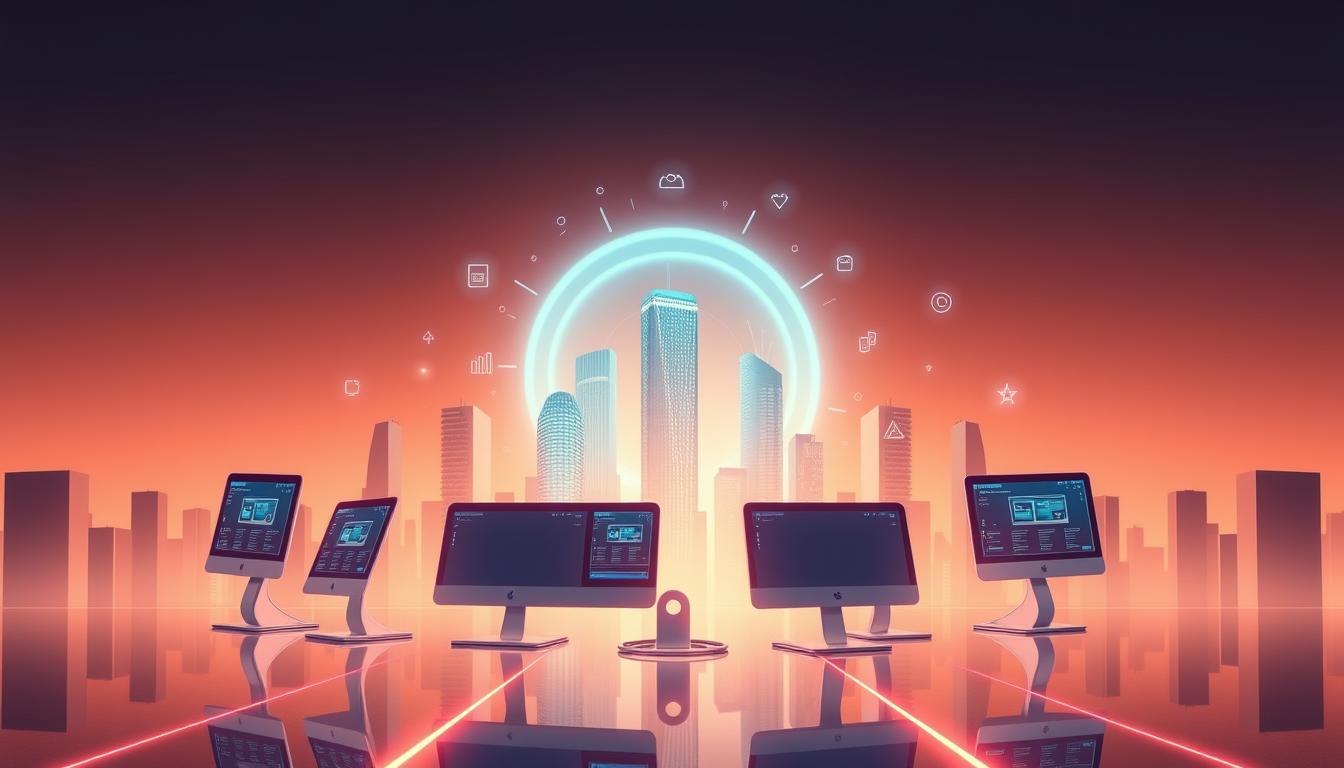 A sleek, futuristic group of cutting-edge SEO tools evolving dynamically against a backdrop of a stylized, minimalist cityscape. The tools, arranged in a visually striking formation, showcase their state-of-the-art capabilities through holographic displays and interactive interfaces. The scene is bathed in a warm, futuristic glow, evoking a sense of innovation and progress. The overall composition conveys the notion of a new era in group buy SEO tools, where advanced technology and seamless collaboration converge to elevate the user experience.