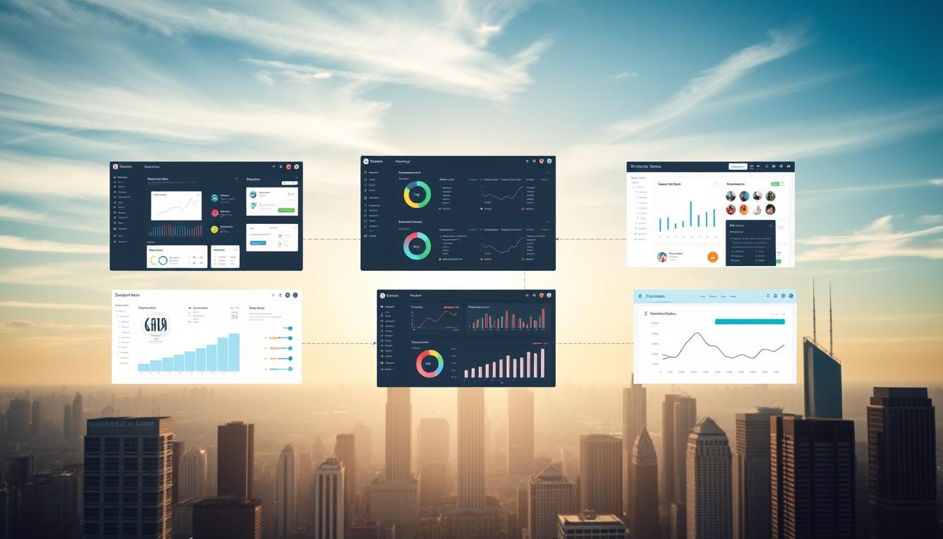 A sleek, modern cloud-based platform showcasing an array of SEO tools against a serene sky backdrop. The foreground features intuitive interfaces, customizable dashboards, and seamless workflow integrations. The middle ground highlights data visualization analytics, performance tracking, and real-time reporting. In the background, a sprawling cityscape with towering skyscrapers symbolizes the platform's global reach and scalability. Soft, diffused lighting creates a professional, elegant atmosphere, while a wide-angle lens captures the platform's comprehensive ecosystem. The overall image conveys the efficiency, versatility, and enterprise-level capabilities of a state-of-the-art cloud-based SEO tools platform. cloud-based seo tools platform