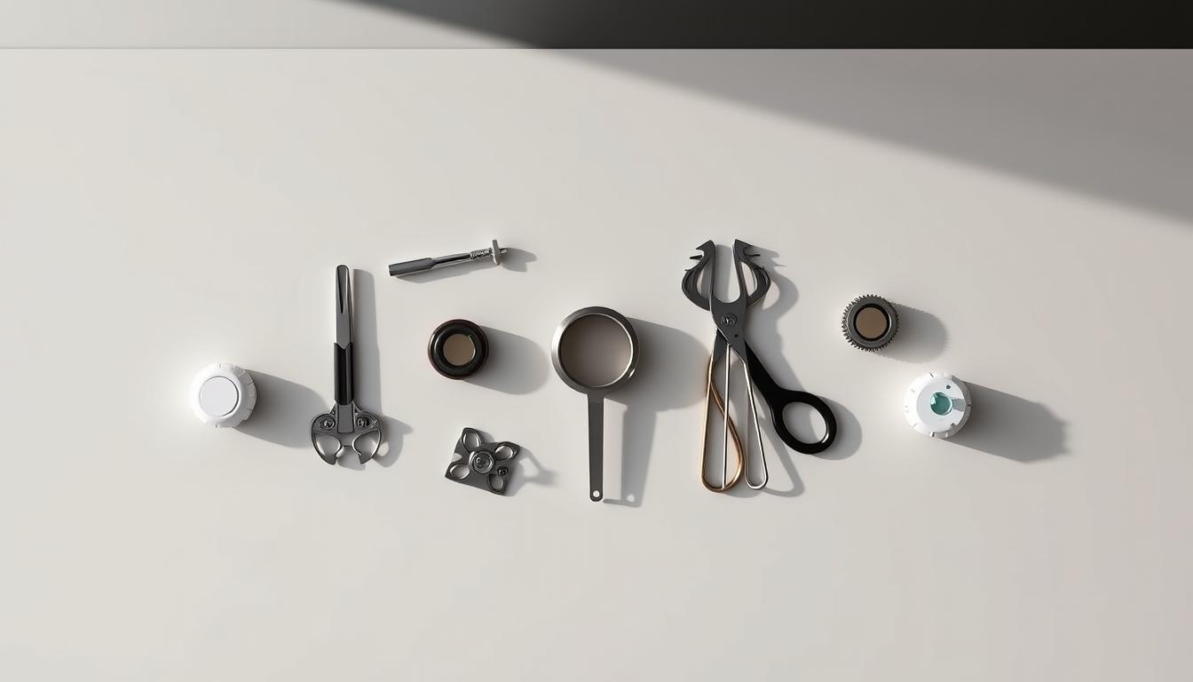 A top-down view of a meticulously curated collection of leading SEO tools, showcased on a sleek, minimalist table surface. The tools are strategically arranged, each casting subtle shadows, creating a sense of depth and dimensionality. The lighting is soft and diffused, accentuating the clean lines and elegant design of the tools. The background is a muted, neutral tone, allowing the tools to take center stage and command attention. The overall scene exudes a sense of professionalism, efficiency, and the power of streamlining your SEO workflow through a comprehensive group buy solution.