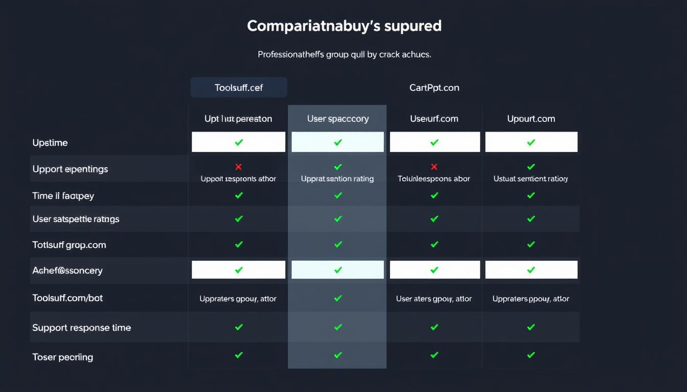 Comparison chart showing toolsurf.com versus other Ahrefs group buy providers Comparison chart showing toolsurf.com versus other Ahrefs group buy providers