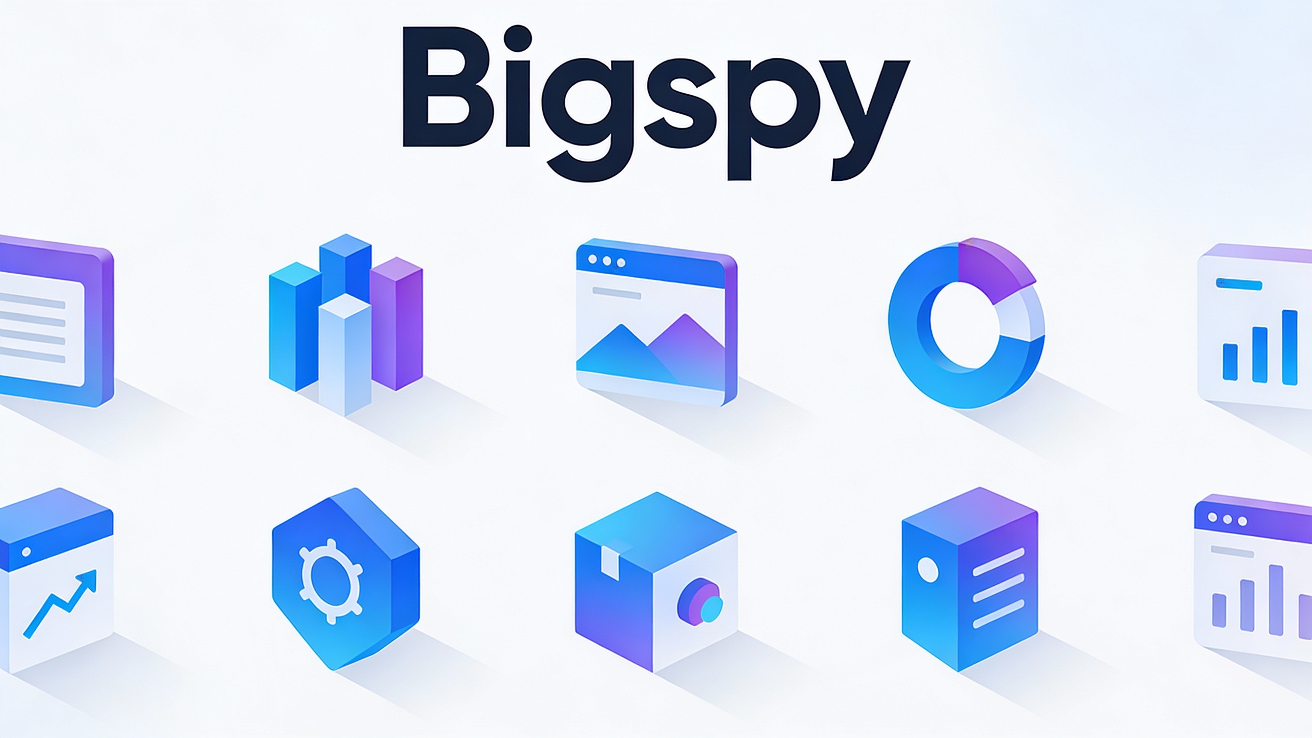 BigSpy Bigspy Features - infographic style with icons