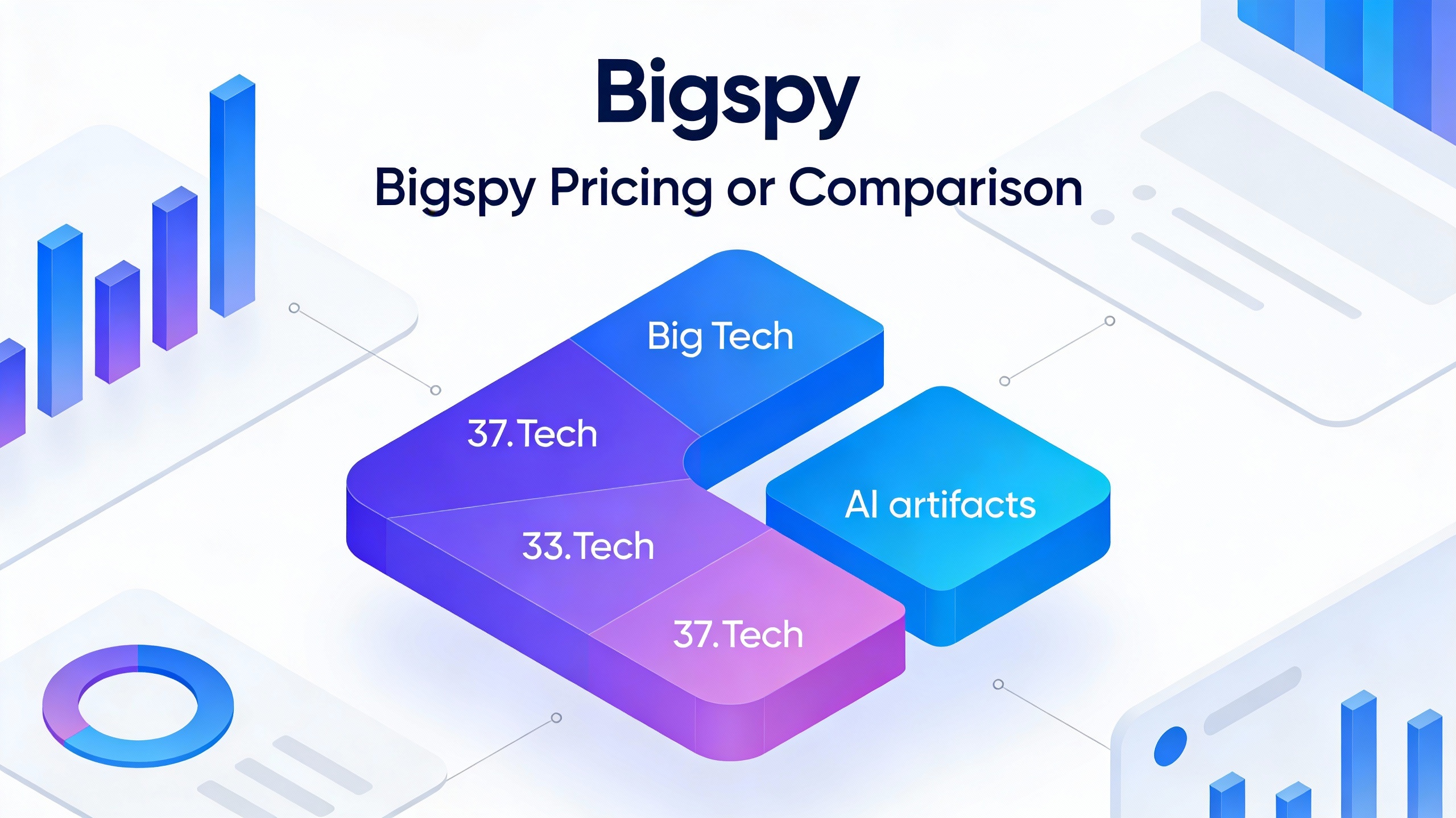 BigSpy Bigspy Pricing or Comparison - data visualization style