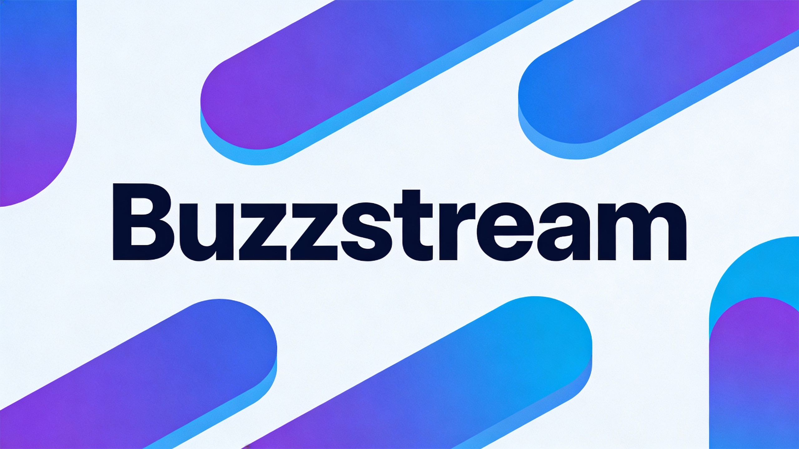 Buzzstream Buzzstream - Hero banner with bold title text