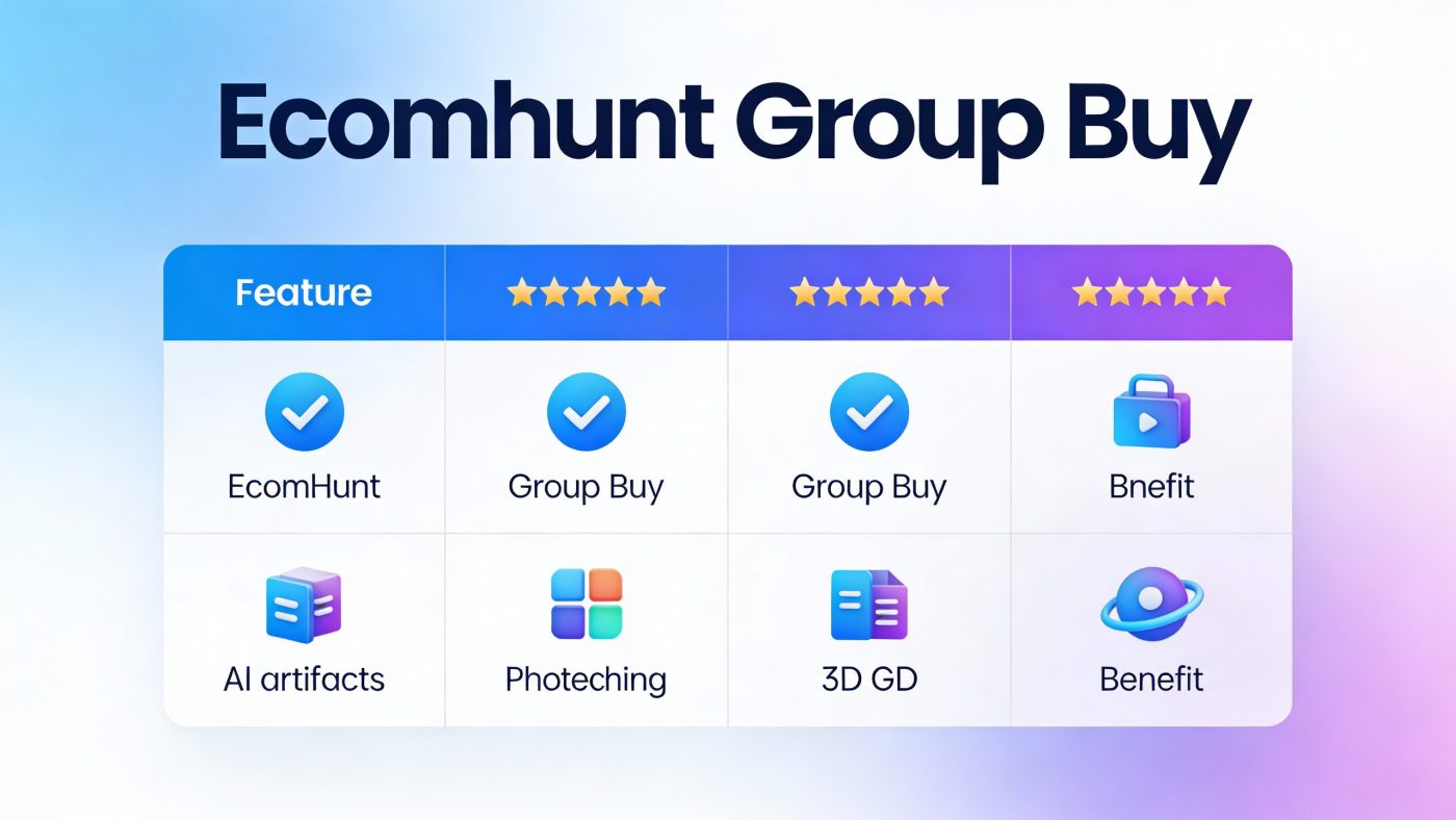 Ecomhunt Group Buy 2