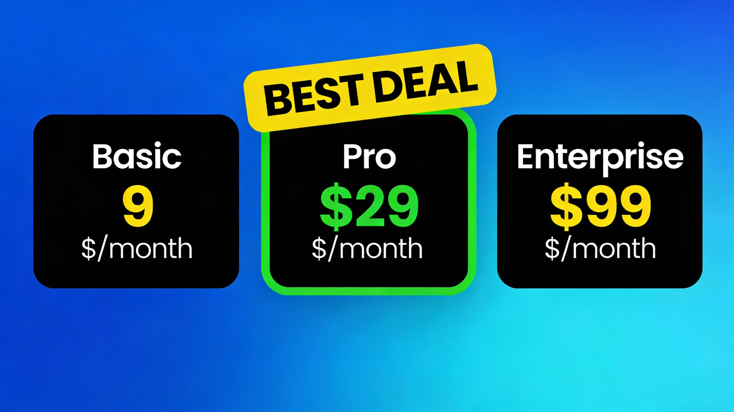 Kittl Pricing comparison