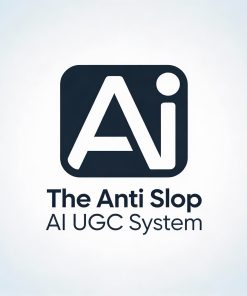The Anti Slop Ai Ugc System Product