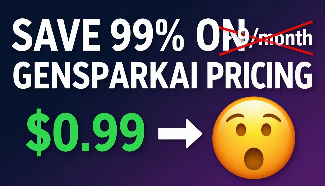 Gensparkai Pricing 1