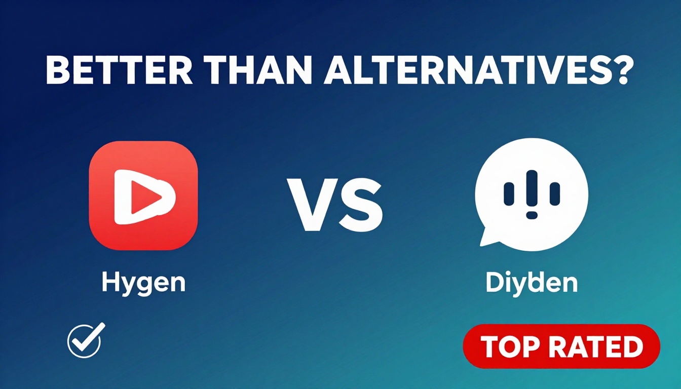 YouTube thumbnail marketing style. Bold text "BETTER THAN ALTERNATIVES?"
Hyegen Discouint ic
