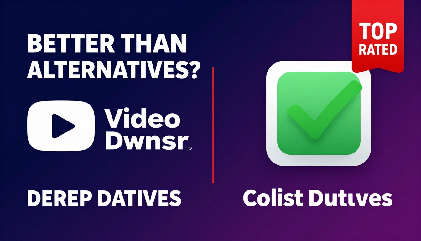 YouTube thumbnail marketing style. Bold text "BETTER THAN ALTERNATIVES?"
Shutterstock Video 