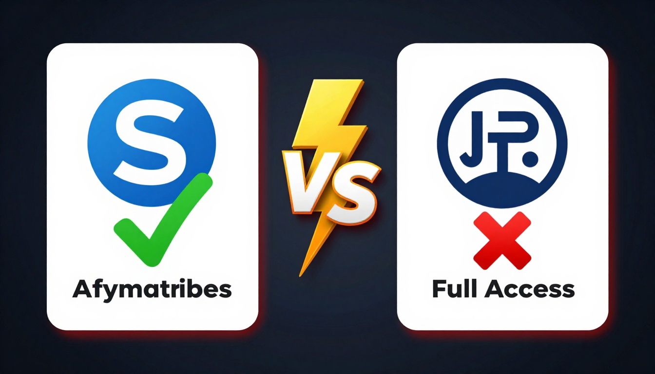 YouTube thumbnail marketing style. "VS" comparison layout.
Spymatrics Group Buy logo/icon on