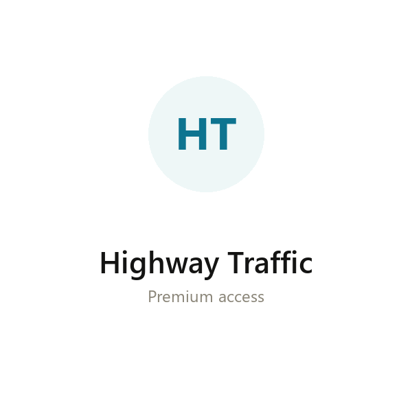 Highway Traffic group buy access
