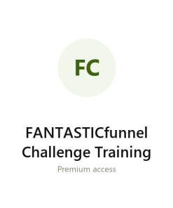FANTASTICfunnel Challenge Training group buy access