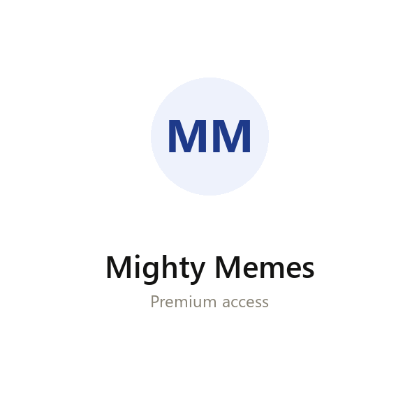 Mighty Memes group buy access