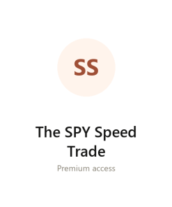 The SPY Speed Trade group buy access