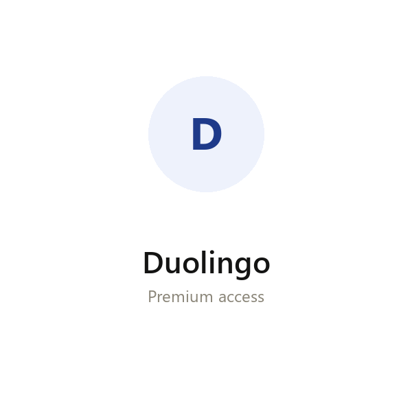 Duolingo group buy access