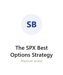 The SPX Best Options Strategy group buy access