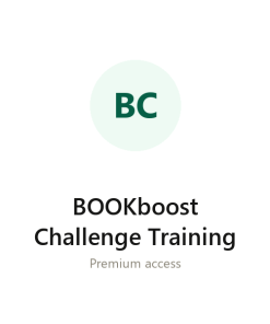 BOOKboost Challenge Training group buy access