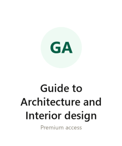 Guide to Architecture and Interior design group buy access