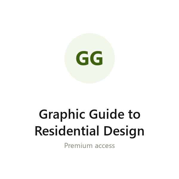 Graphic Guide to Residential Design group buy access