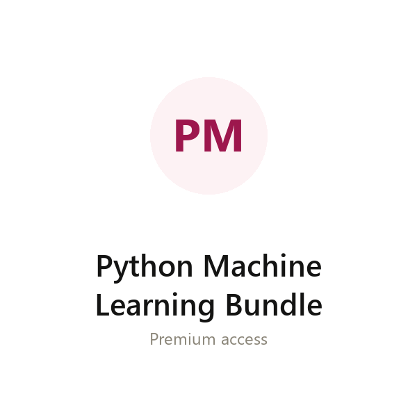 Python Machine Learning Bundle group buy access