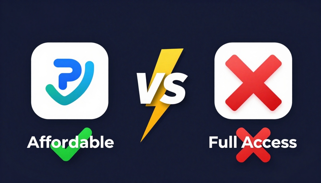 YouTube thumbnail marketing style. "VS" comparison layout.
Animaker Group Buy logo/icon on l