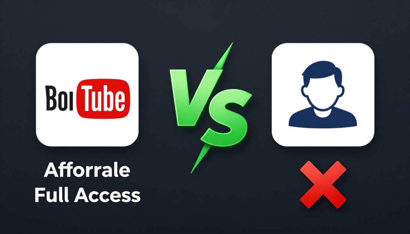 YouTube thumbnail marketing style. "VS" comparison layout.
Best Seo Group Buy Tools logo/ico