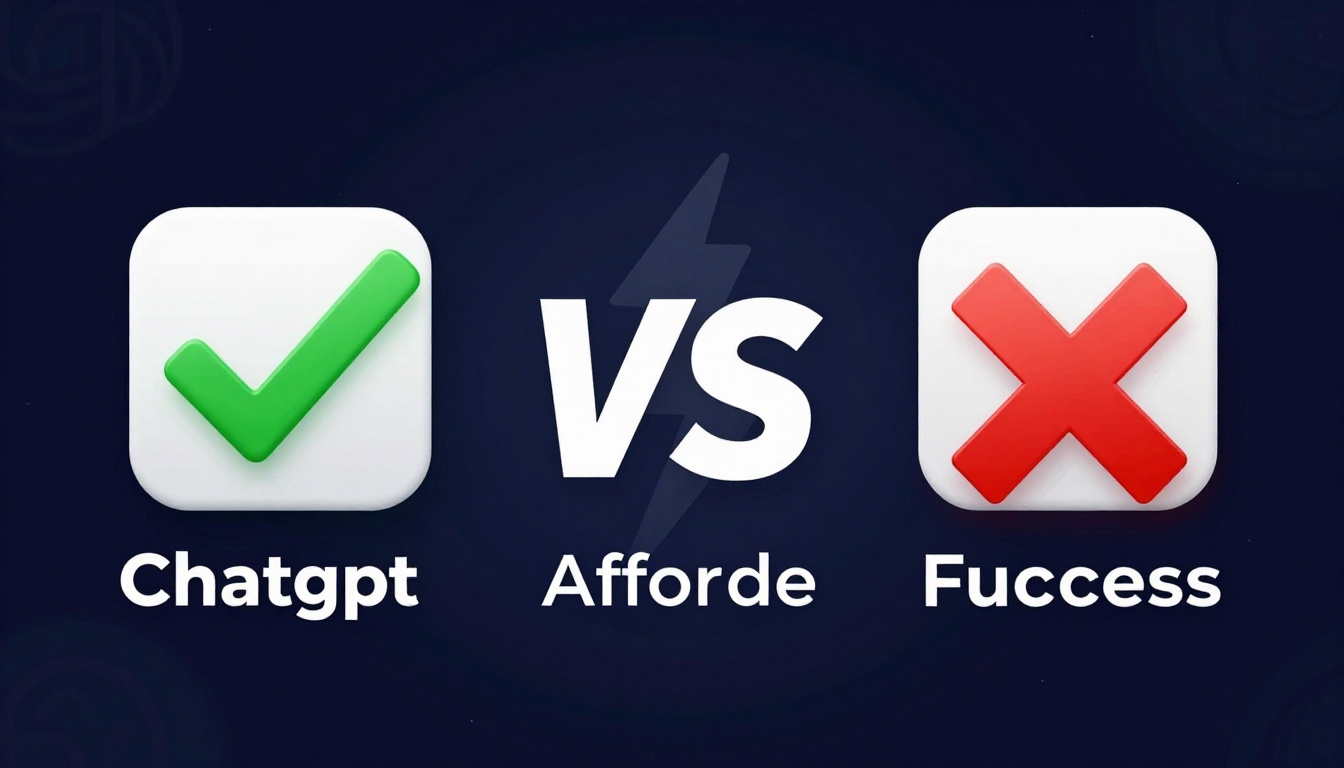 YouTube thumbnail marketing style. "VS" comparison layout.
Chatgpt Group Buy logo/icon on le