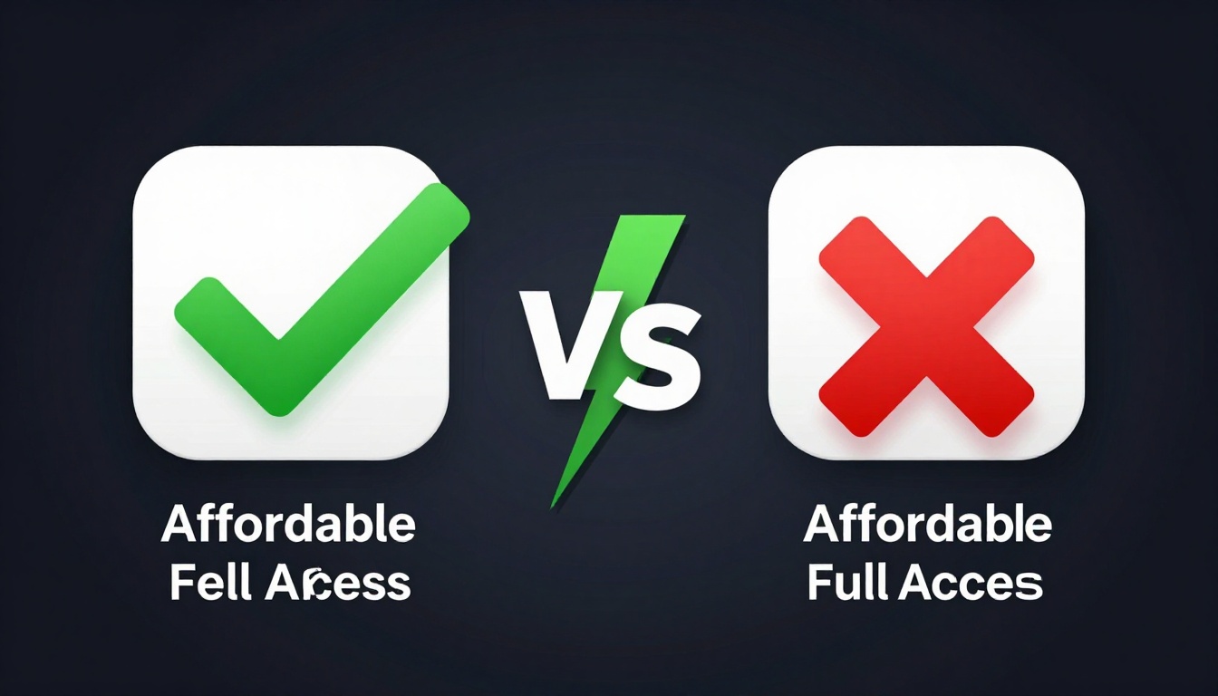 YouTube thumbnail marketing style. "VS" comparison layout.
Cheap Group Buy Seo Tools India l