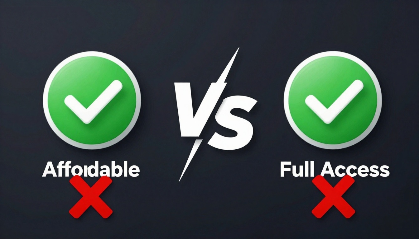 YouTube thumbnail marketing style. "VS" comparison layout.
Graphic Design Tools Group Buy lo