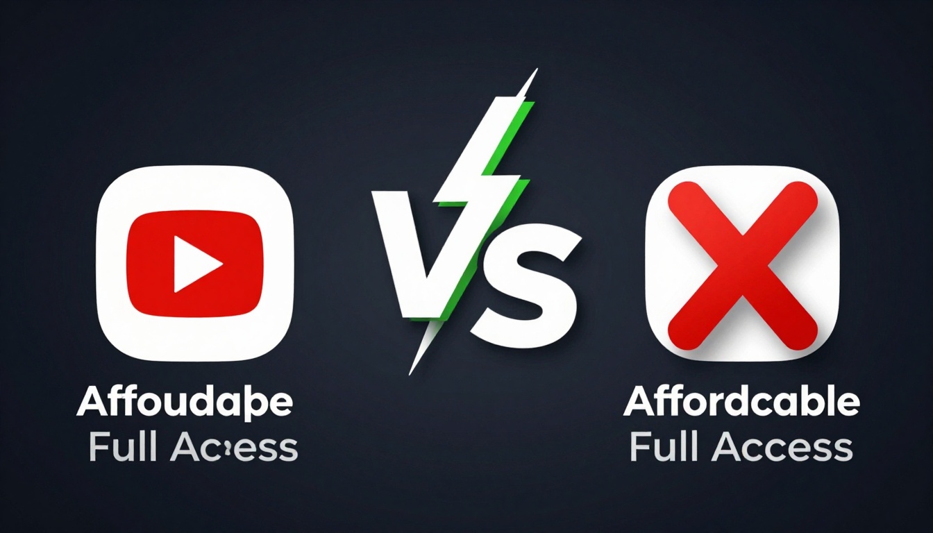 YouTube thumbnail marketing style. "VS" comparison layout.
Group Buy Seo Tools Bangladesh lo