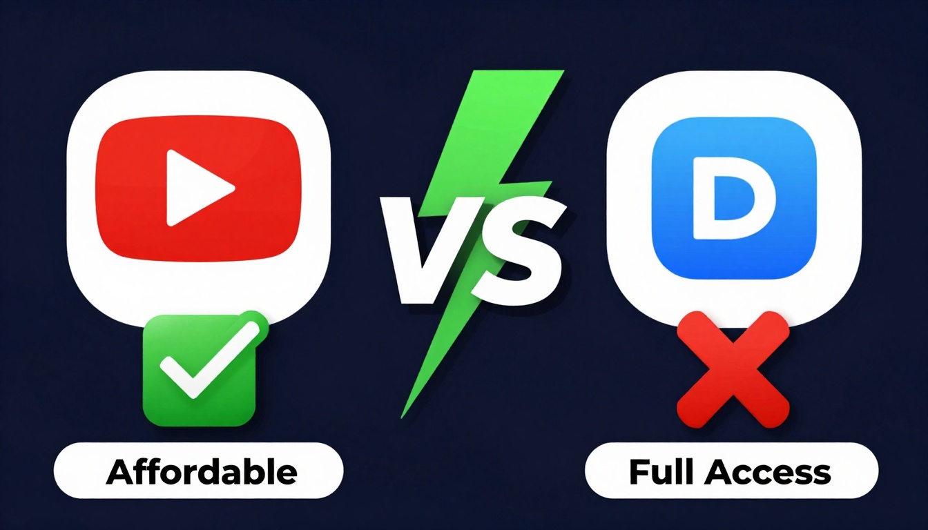 YouTube thumbnail marketing style. "VS" comparison layout.
Lifetime Seo Tools Group Buy logo