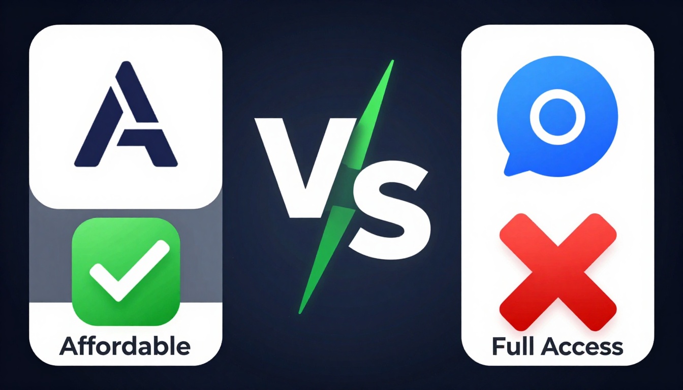 YouTube thumbnail marketing style. "VS" comparison layout.
Longshot Ai Group Buy logo/icon o